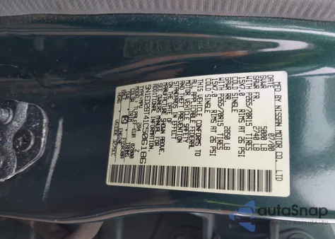 2001 Nissan Xterra Xe-V6 from USA, damaged, VIN 5N1ED28T41C506186